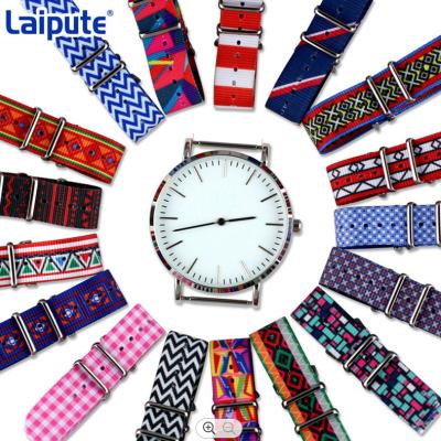 China Multipattern Watches Spare Parts 20mm Band Nylon Material for sale