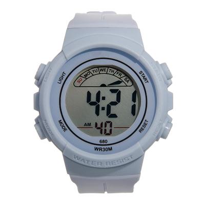 China Sports Digital And Analog Wrist Watch Pin Buckle Waterproof Unisex Digital Watch for sale