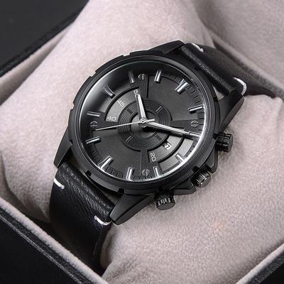China Multipurpose Mens Black Metal Watches scratchresistant wearresistant for sale