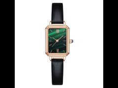 Vintage Elegant Rectangular Famale Wristwatches