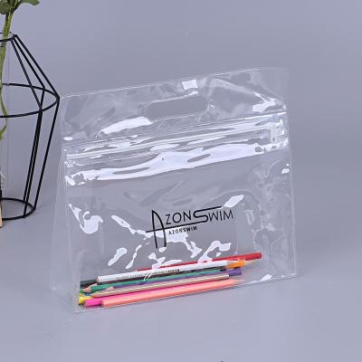 China Clear Pvc Cosmetic Pouch Bag Pvc Make Up Bag Large Capacity Waterproof for sale