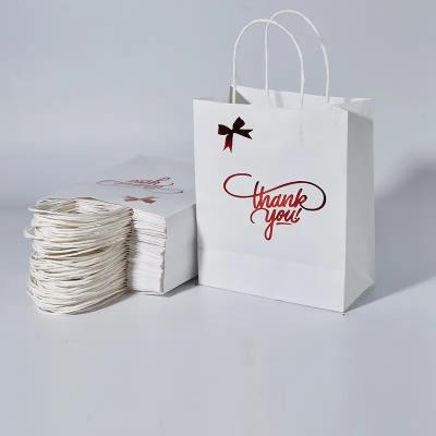 China Kraft reutilizable Tote Bag de papel M S Gift Shopping Packaging con los logotipos en venta
