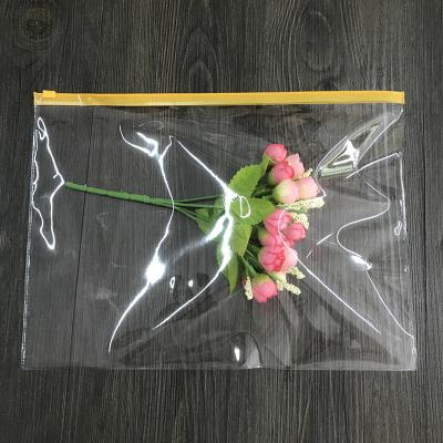 China 8 Mil 10 Mil Small PVC Jewelry zipper Bags Packaging Transparent Cosmetic Clothing Sealed for sale