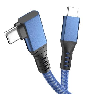 China 0.5m-1.8m Thunderbolt 4 USB Cable 40Gbps PD 100W Fast Charging Elbow for sale