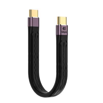 China QC4 / Type C / 40GBps Flexible USB 4 Cable For Computer Power Bank Hard Disk PD for sale
