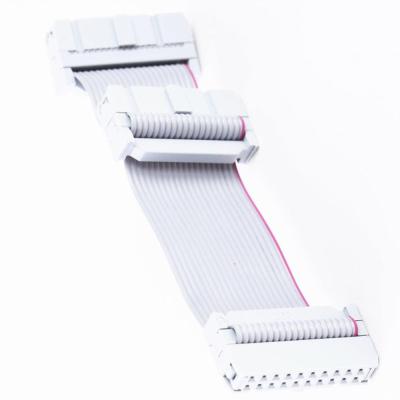 China 1.27*1.27mm 10 Pin Wire Harness 1.27 IDC flat ribbon cable for sale