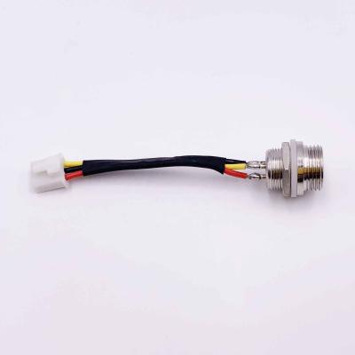 China Modifique el cable auto de la electrónica para requisitos particulares del varón los 5cm del cable de vídeo M12 en venta