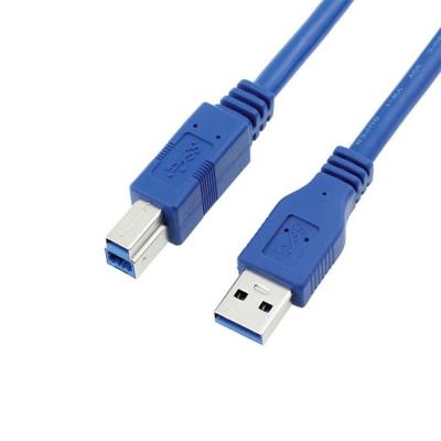 China PVC 1 Meter Usb 3.0 Printer Cable 5Gbp s Usb 3 Data Transfer Cable for sale