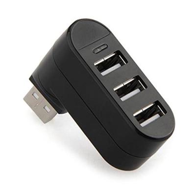 China USB Hub Adapter For MacBook 180 Degree Rotatable USB2.0 3 Port for sale