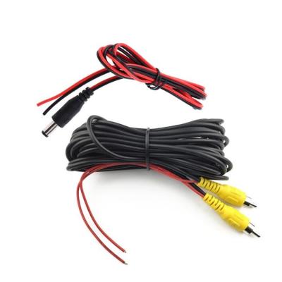 China 6m length  OD3.0mm Car Camera Cable Video Extension Cable for sale