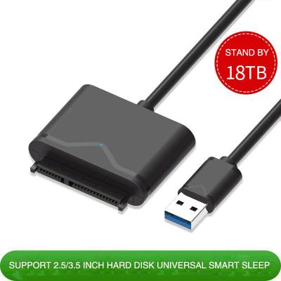 China USB3.0 al cable fácil del adaptador del disco duro 3,5 de la impulsión 2,5 de SATA en venta