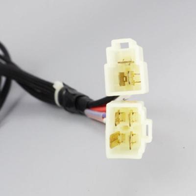 China Black EV Battery Wire Harness  Electric Start Power Cord for sale