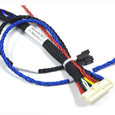 China Industrial Shielded 30cm Wire Harness Cable Assembly Anti Sway for sale