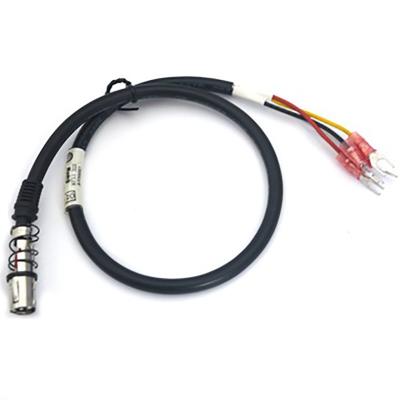 China DIN4P DC Connector 500mm Terminal Wire Harness Self Locking for sale