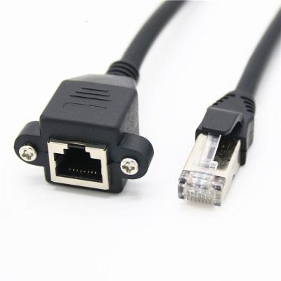 China 5.0mm Adapter Shielded Network Cable RJ45 Portable With Single Port for sale