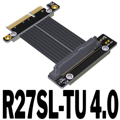 Chine Câble d'extension du lien 1.4mm PCIe d'ADT 4.0X4 au supplément de disque transistorisé d'U.2 SFF-8639 à vendre