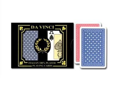 China Invisible Da Vinci Neve Marked Playing Cards , Poker Cheat Gamblers Marked Deck for sale