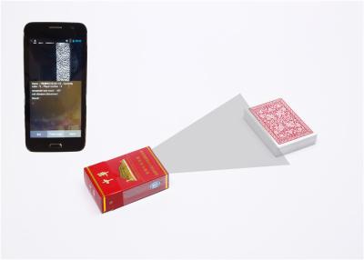China Cigarette Box Poker Camera Scanner , Marked Playing Cards Poker Predictor for sale