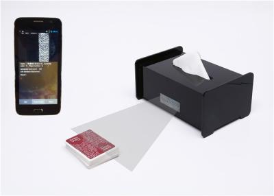 China Escáner de la tarjeta del póker de la cámara de caja del tejido, tarjetas marcadas de juego del código de barras que engañan los dispositivos en venta