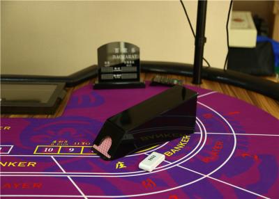 Китай Карта черноты плутовки покера пластиковая общаясь палубы системы 8 плутовки баккара ботинка продается