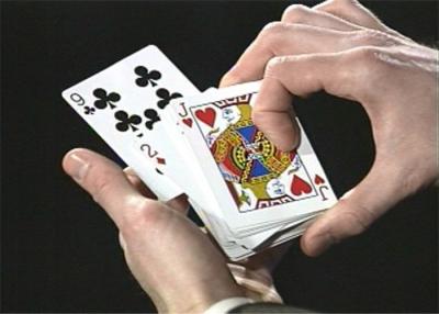 China Queens To Aces Switch Card Trick Magic Poker Skills And Techniques for sale