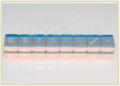 China Leuchtendes markiertes Mahjong deckt Betruggeräte Mahjong für den Kasino-Betrug mit Ziegeln zu verkaufen