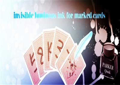 China Magic Trick Luminous Ink With A Marker Pen For Making Poker Invisible Marks for sale
