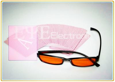 China Fashionable Style Luminous Sunglasses Perspective Glasses For Poker Cheat for sale