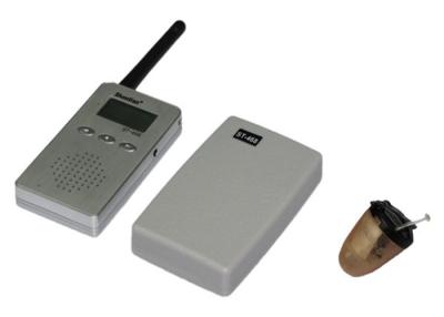 China Grey Plastic Wireless Audio Receiver And Talker For Poker Cheat for sale