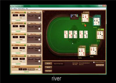 China Software del póker de Tejas Holdem de la sola operación para divulgar la mejor mano del ganador en venta