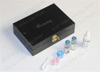 China UV Marked Cards Contact Lenses , Invisible Playing Card Lens For Gambling for sale