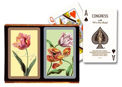 China Plastic Congress Marked Playing Cards Decks Invisible Ink Processed Playing Cards for sale