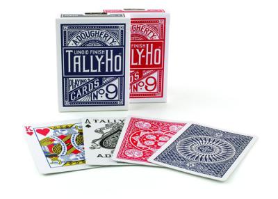China Tally-Ho Marked Playing Cards Plastic Invisible Ink Poker Cheating Cards for sale
