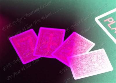 Китай Игральные карты палуб пластмассы 100% отмеченные Фоурнир маркированные для европейских казино продается