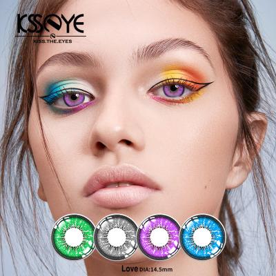 China ISO13485 Safe Colored Cosplay Contact Lens 14.5mm For Halloween for sale