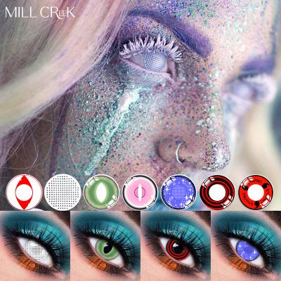 China OEM Novelty Cosplay Contact Lens Sharingan For Fancy Dress for sale