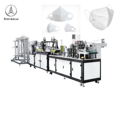 China Aluminum Structure Nonwoven KN95 Face Mask Making Machine for sale