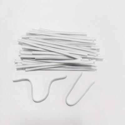 China Solo alambre flexible liso de la nariz del metal de la máscara de la base KN95 en venta