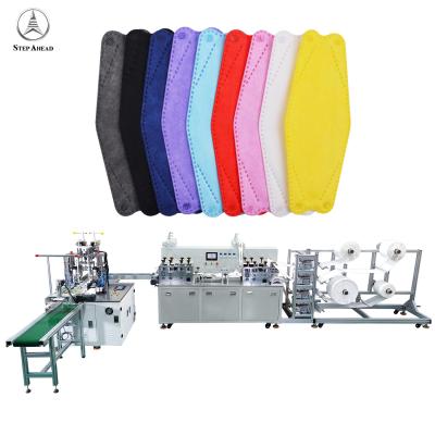 China 0.6Mpa KN95 Face Mask Making Machine Full Automatic for Fish Mask for sale