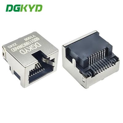 China DGKYD60S1188GWA6DY1008 60S Single Port TAB UP RJ45 Network Jack Without LED for sale