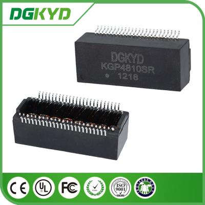 China KGP4810SR gigabyte ethernet Ethernet Transformer with POE , SMD Mounting for sale