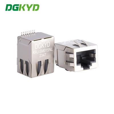 China KRJ-SM015NL RJ45 Socket Patch Network Interface Integrated With 100M Network Transformer Communication Interface for sale