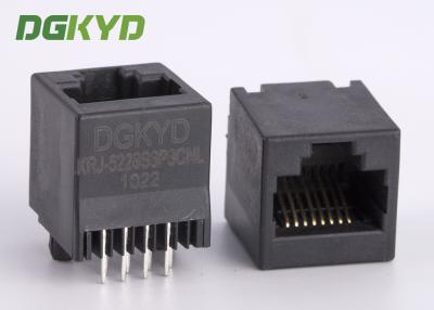 China Unshielded 180 Degrees Top Insertion RJ45 Keystone Jack 8p8c Ethernet Socket for sale