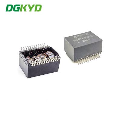 China Transformador KGP2460SR dos ethernet de 24PIN 1000BASE-TX 1000M Network Ethernet Shielded à venda