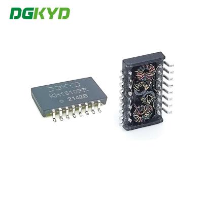 China SMD 16 PIN Ethernet Transformer With Magnetics Network Filter for sale