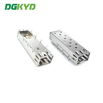 China OEM ODM 1x1 15U sFP fiber connector For PCB  Press Fit Type for sale