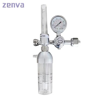 China Medical Oxygen Flow Meter Regulator PC Bottle 200ml en venta