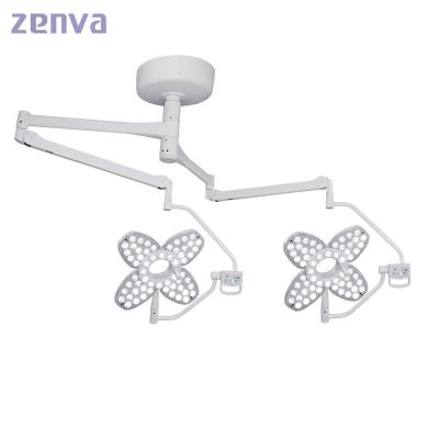 China Double Arm Surgical OT Lamp Aluminum Alloy White for sale