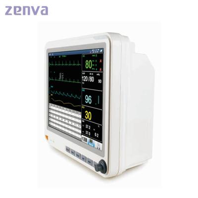 China Portable 12 Inch Zenva Patient Monitor Multiparameter for sale