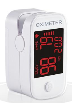 China Healthcare Fingertip Pulse Oximeter Blood Oxygen Sensor , Finger Pulse Oximeter Blood Oxygen Monitor for sale
